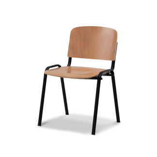 Iso Wood Nero tárgyalószék