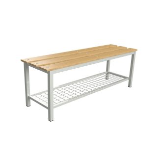 ÖB-02-120C Öltözőpad cipőtartó ráccsal 120 cm