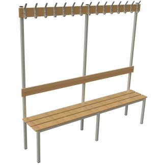ÖB-03-180 Egyoldalas öltözőpad 180 cm